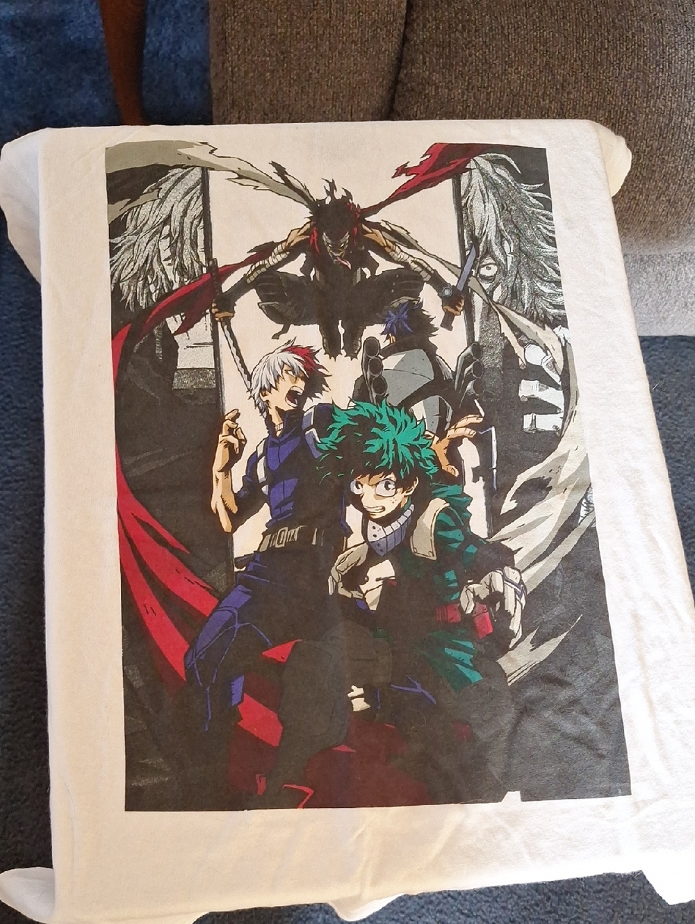 My Hero Academia Graphic Short Sleeve Tee - White